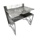 Stainless Steel Charcoal Grill Picnic Bbq Grill